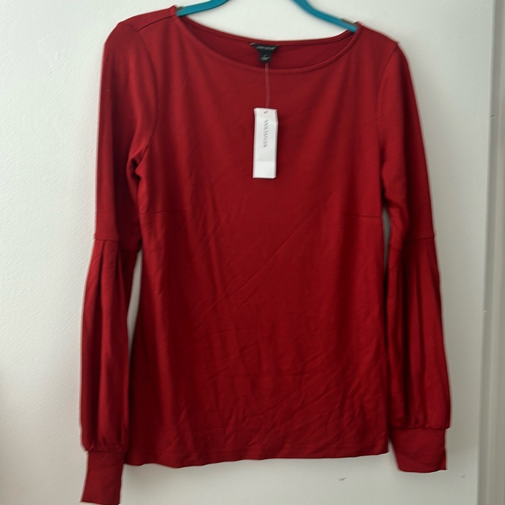 NWT Ann Taylor long sleeve top